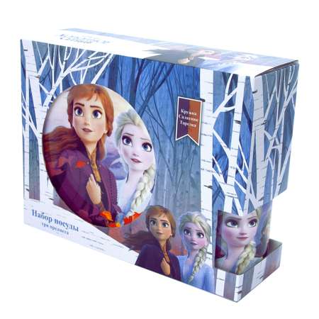 Набор посуды ND PLAY Frozen 3 предм.