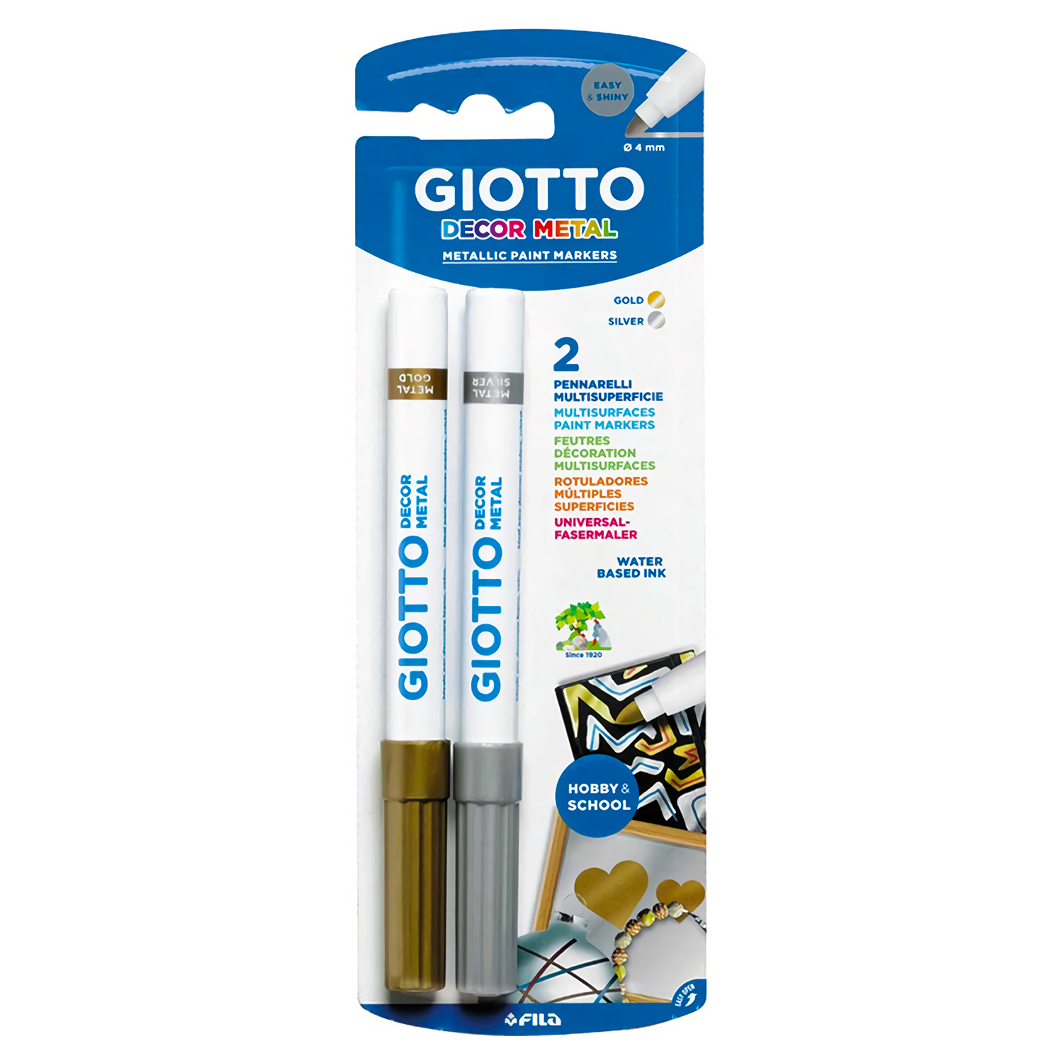 Фломастеры GIOTTO 2 шт. - фото 1