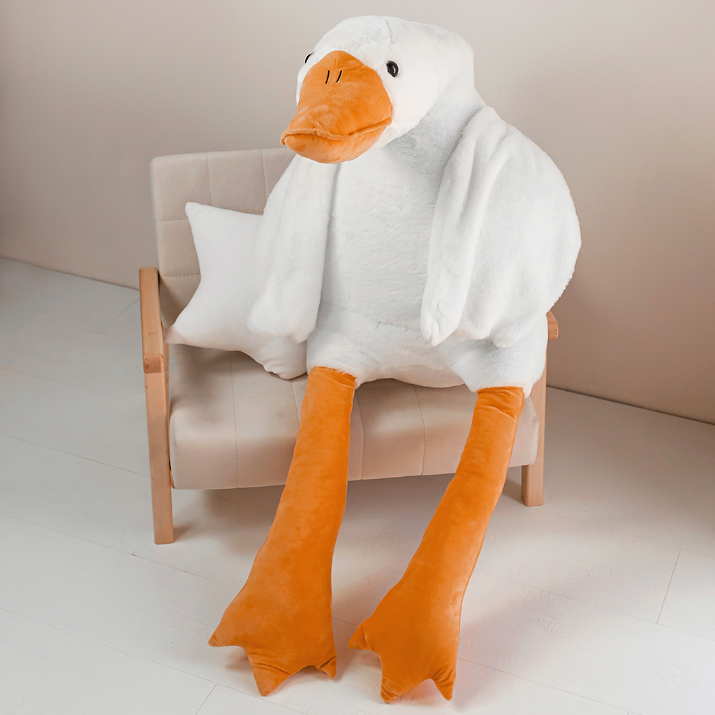 Игрушка мягкая TOTTY TOYS гусь Обнимусь - фото 4