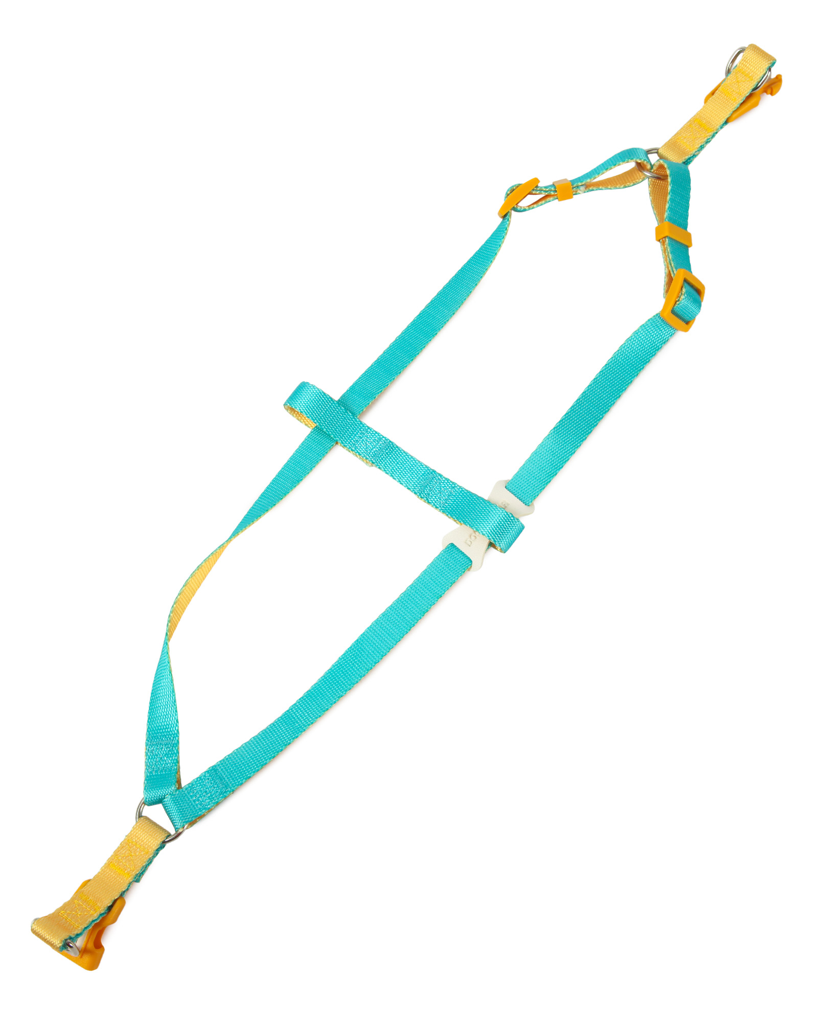 Шлейка для собак мелких пород Barbaks Двуцвет S 1.5*40-58см - фото 5