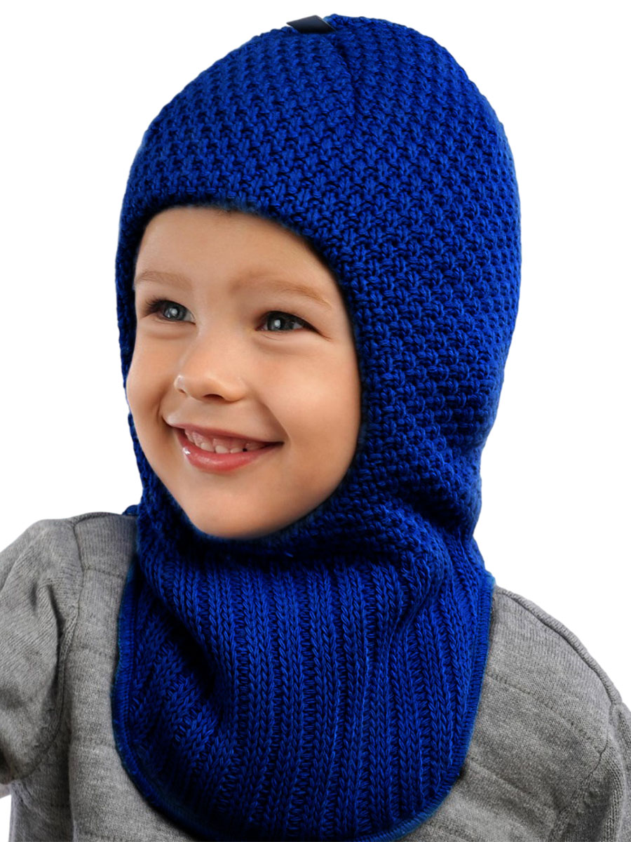Шапка-шлем ПриКиндер U-W233901 Цвет: Синий - фото 1
