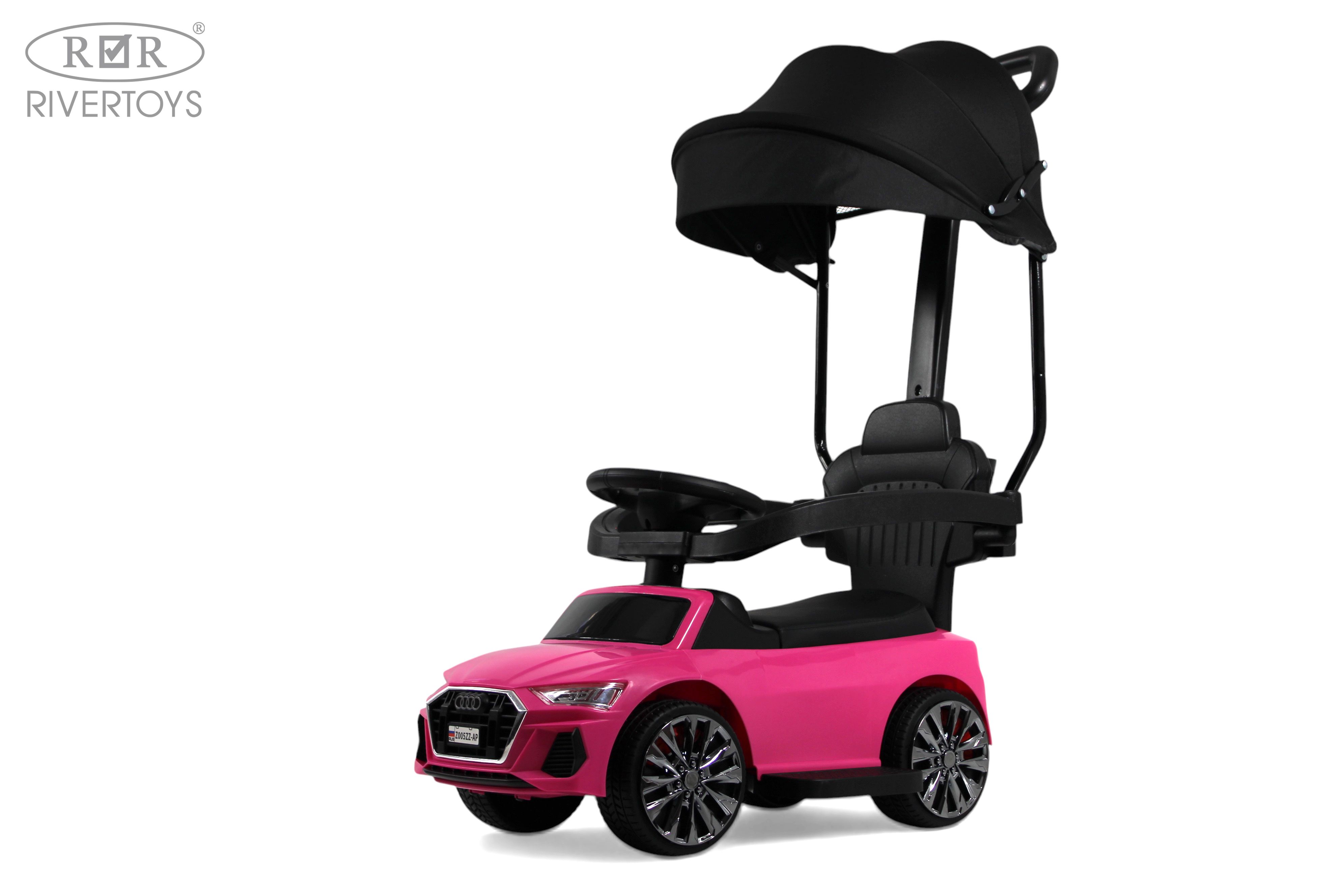 Каталка RIVERTOYS Z005ZZ-AP-PINK розовый - фото 1