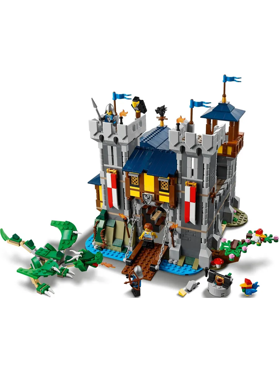 Конструктор LEGO Creator Средневековый замок 1426 дет. - фото 4