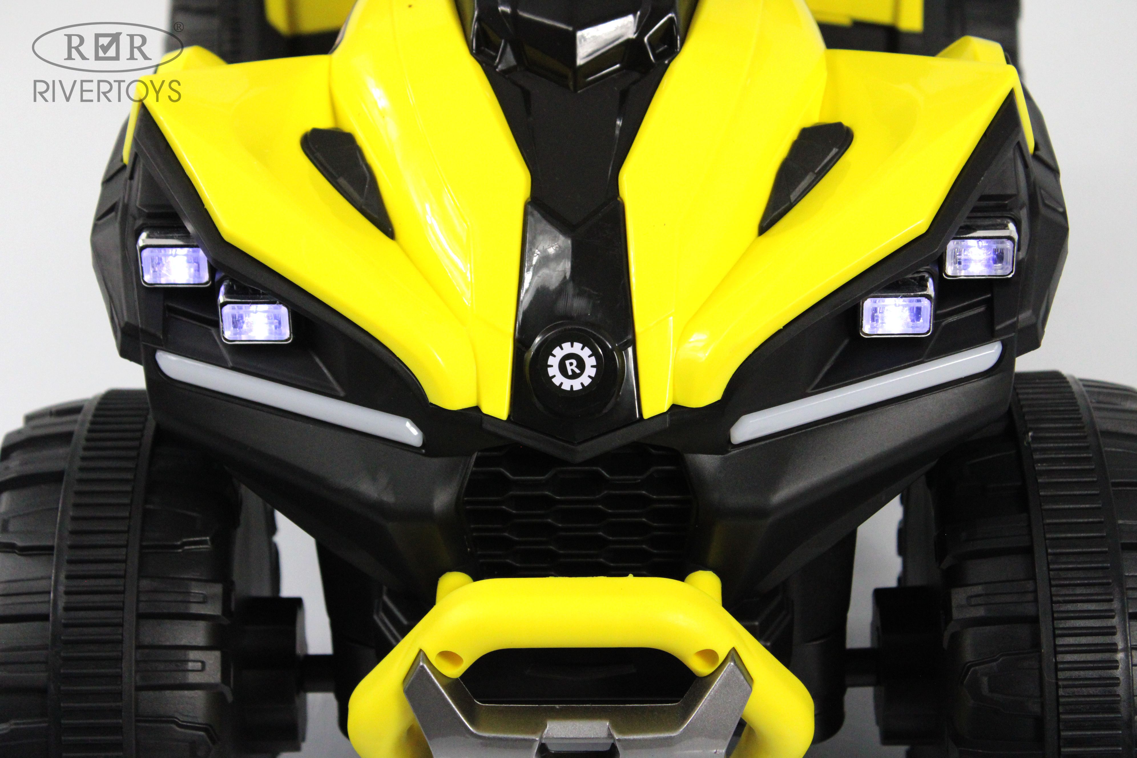 Электромобиль RIVERTOYS F003FF Yellow - фото 6