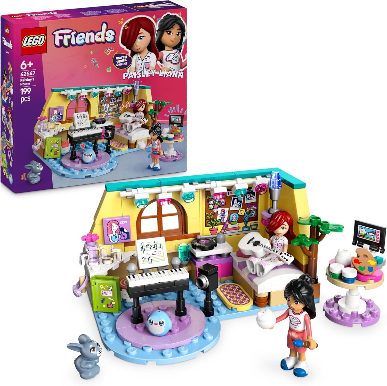Конструктор LEGO Friends Комната Пейсли блочный - фото 1