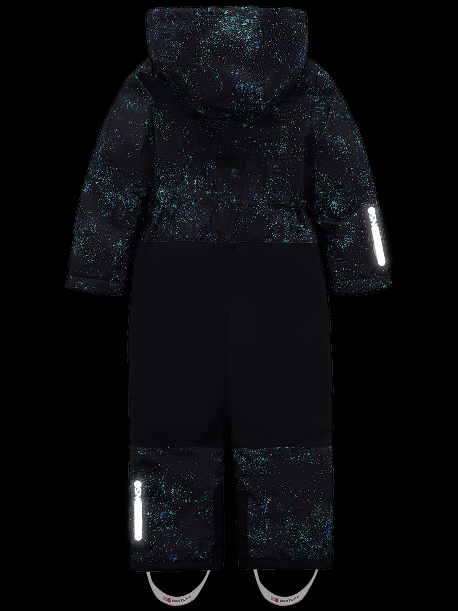 Комбинезон NIKASTYLE 8з5324 черный/бирюза - фото 13