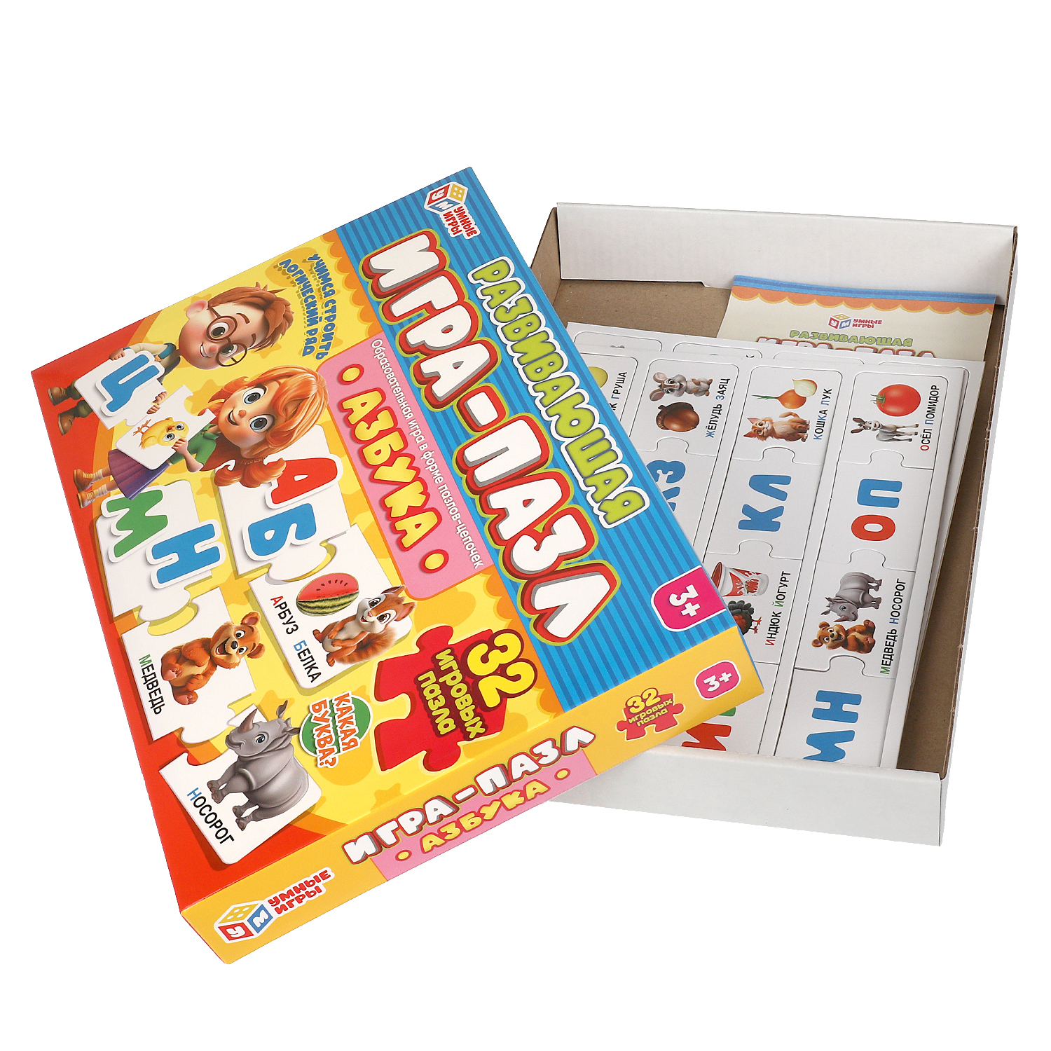 Настольная игра Умные игры Азбука - фото 2