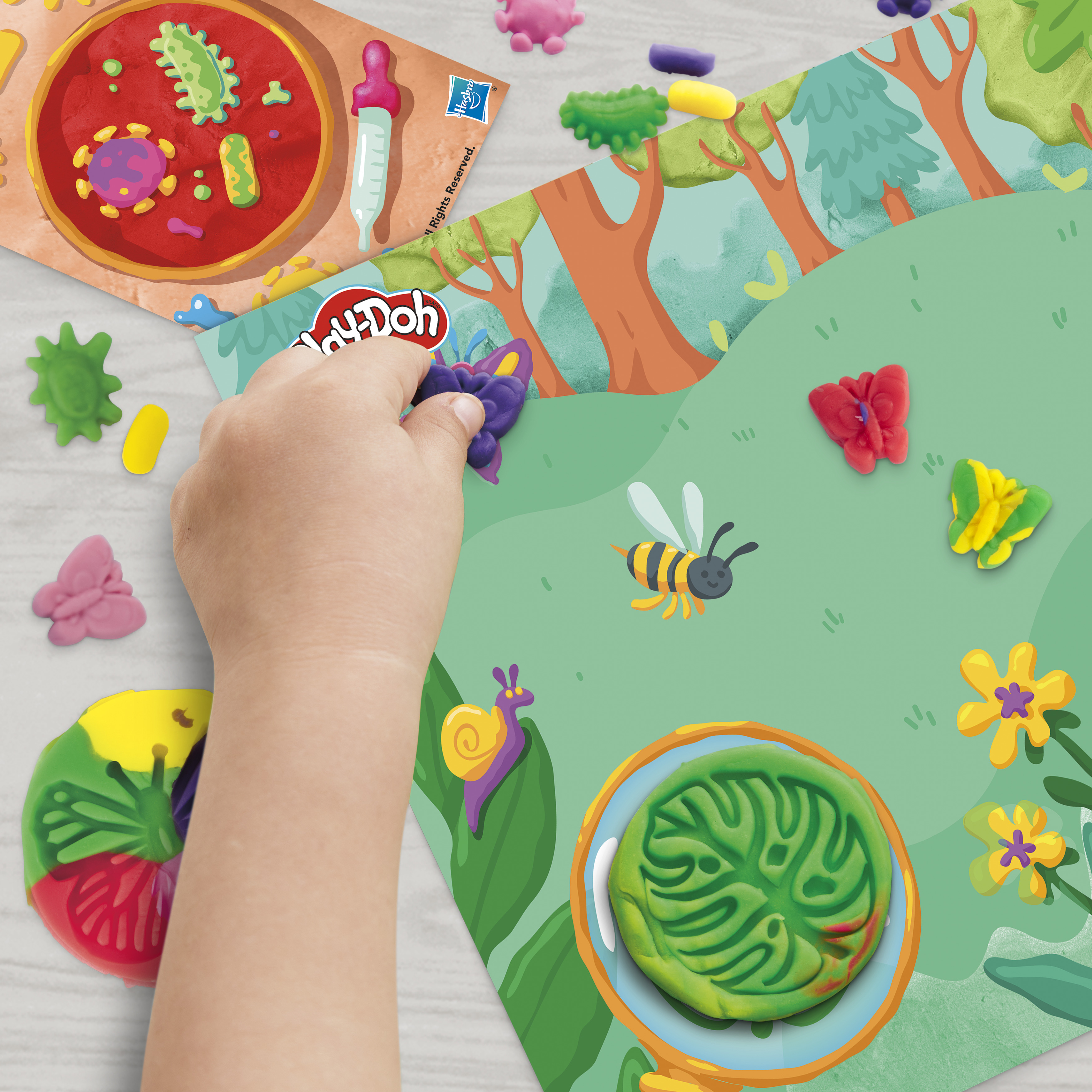 Масса для лепки Hasbro Play-Doh Микроскоп+подсветка - фото 7