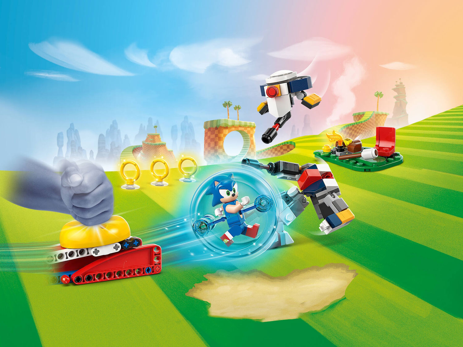 Конструктор LEGO Sonic the Hedgehog Соник 77001 177 дет. - фото 9