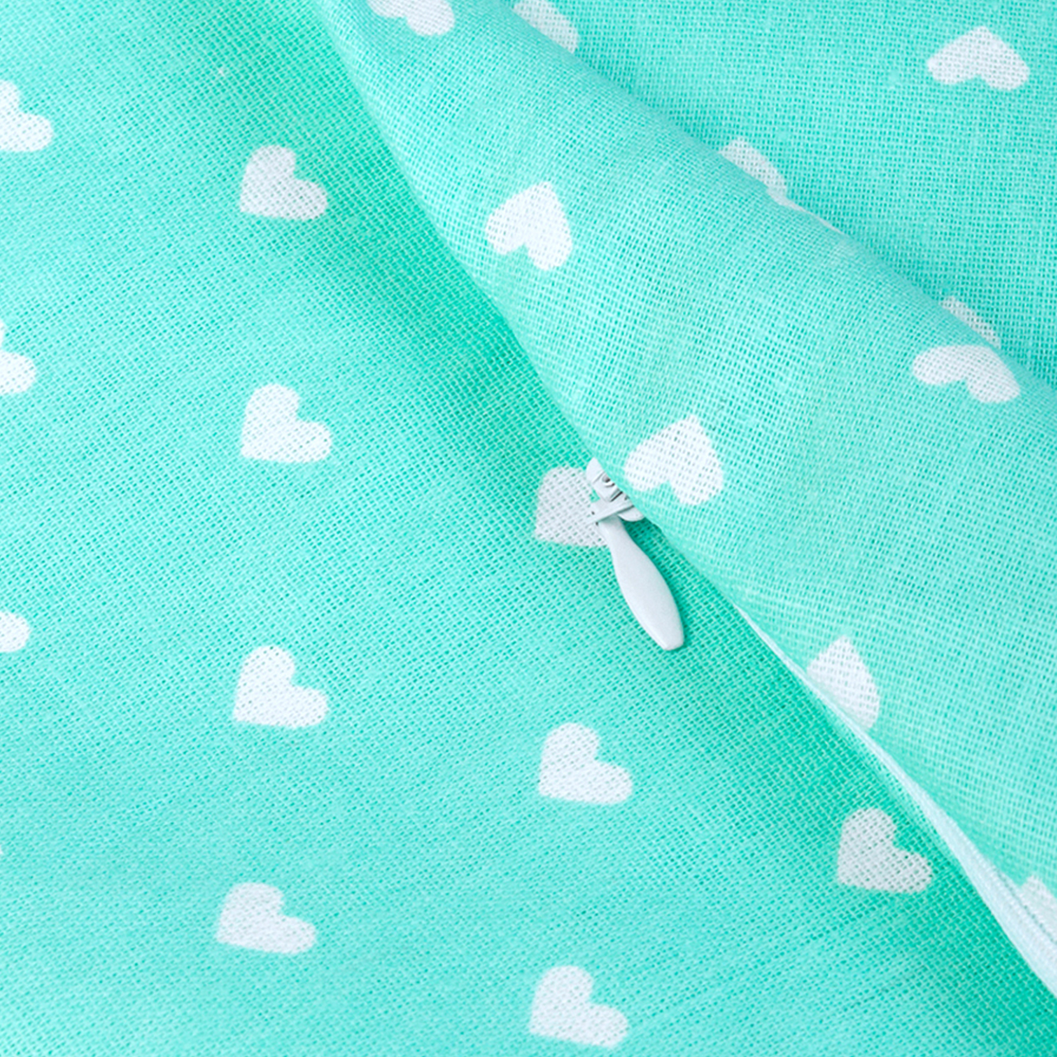 Подушка для беременных Amarobaby Любовь U-образная Мятный - фото 7