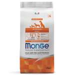 Корм для собак MONGE Dog Monoprotein всех пород утка с рисом и картофелем сухой 2.5кг