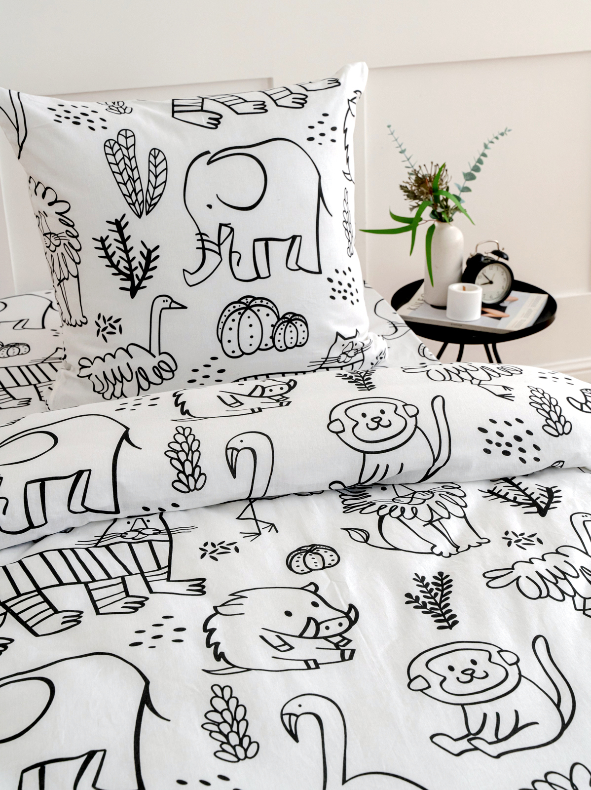 Комплект постельного белья Павлинка Звери полутораспальный - фото 10