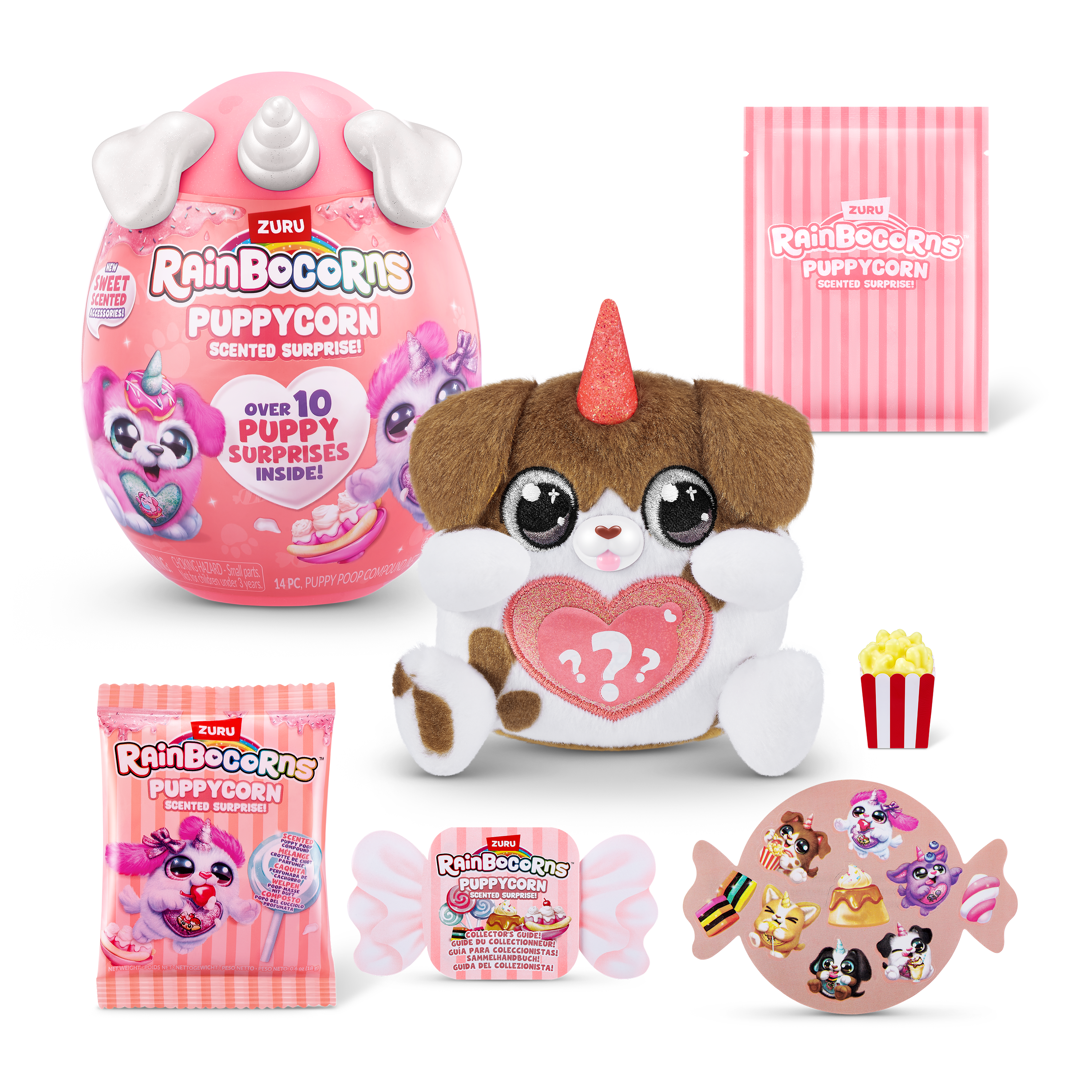 Мягкая игрушка Zuru Rainbocorns собачка Puppycorn в ассортименте - фото 16