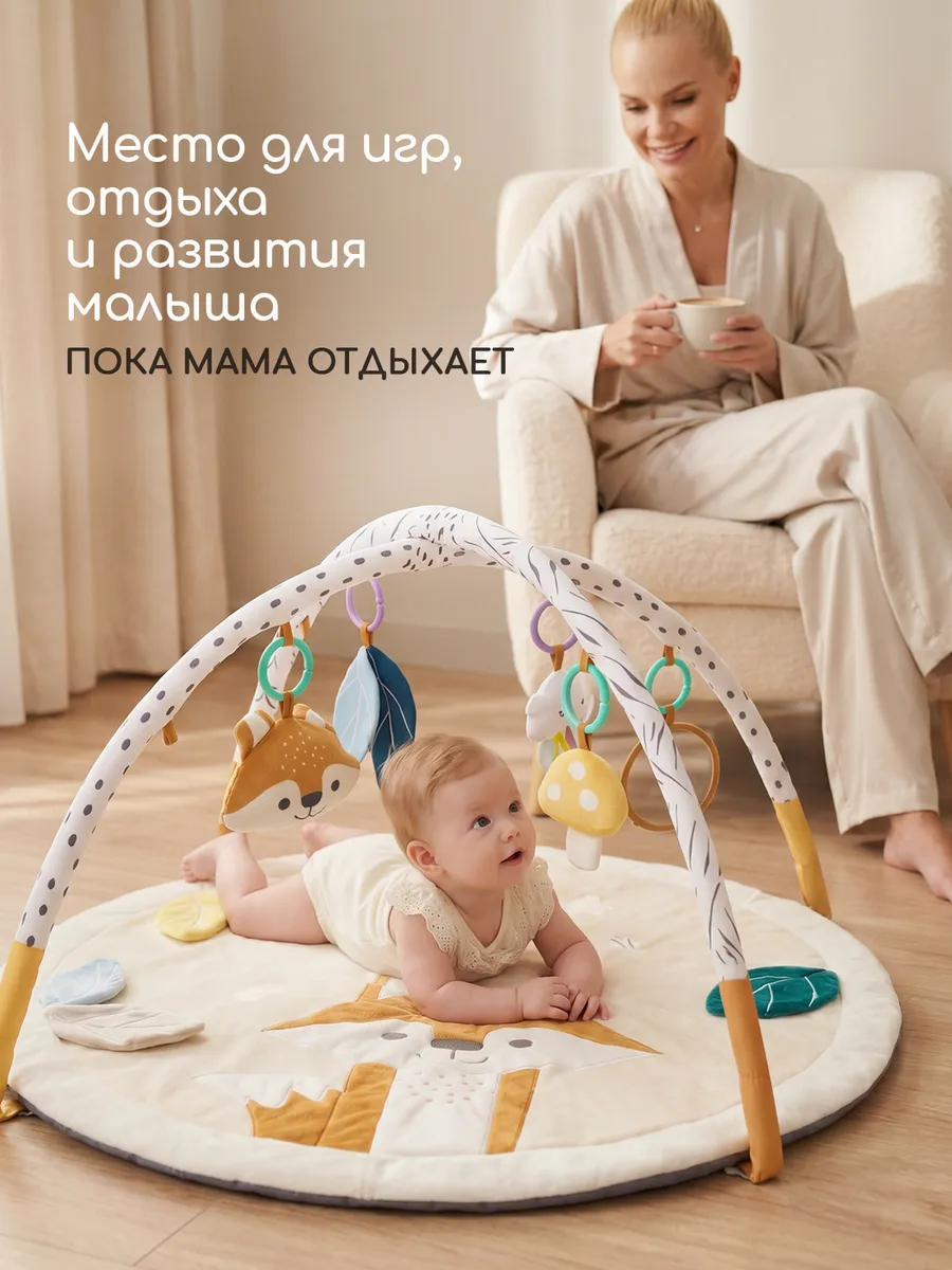 Детский складной коврик Miyoumi 180 x 200 см - фото 2