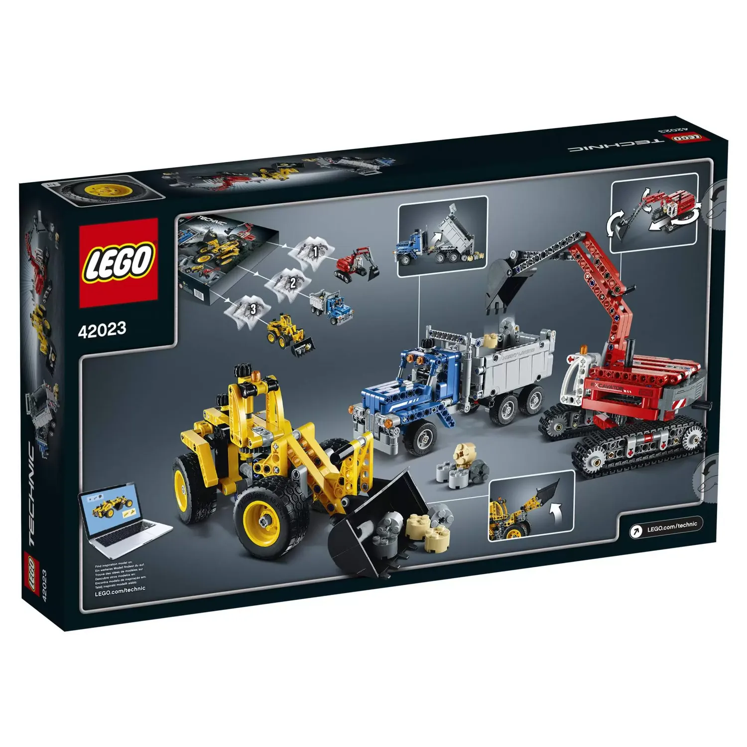 Конструктор LEGO Technic 42023 833 дет. - фото 3