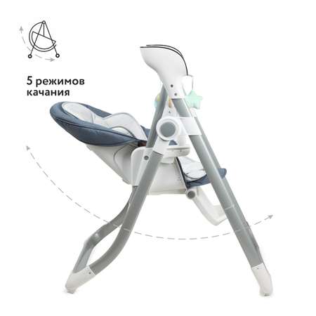 Стульчик для кормления Babyton Combi Blue 2 в 1