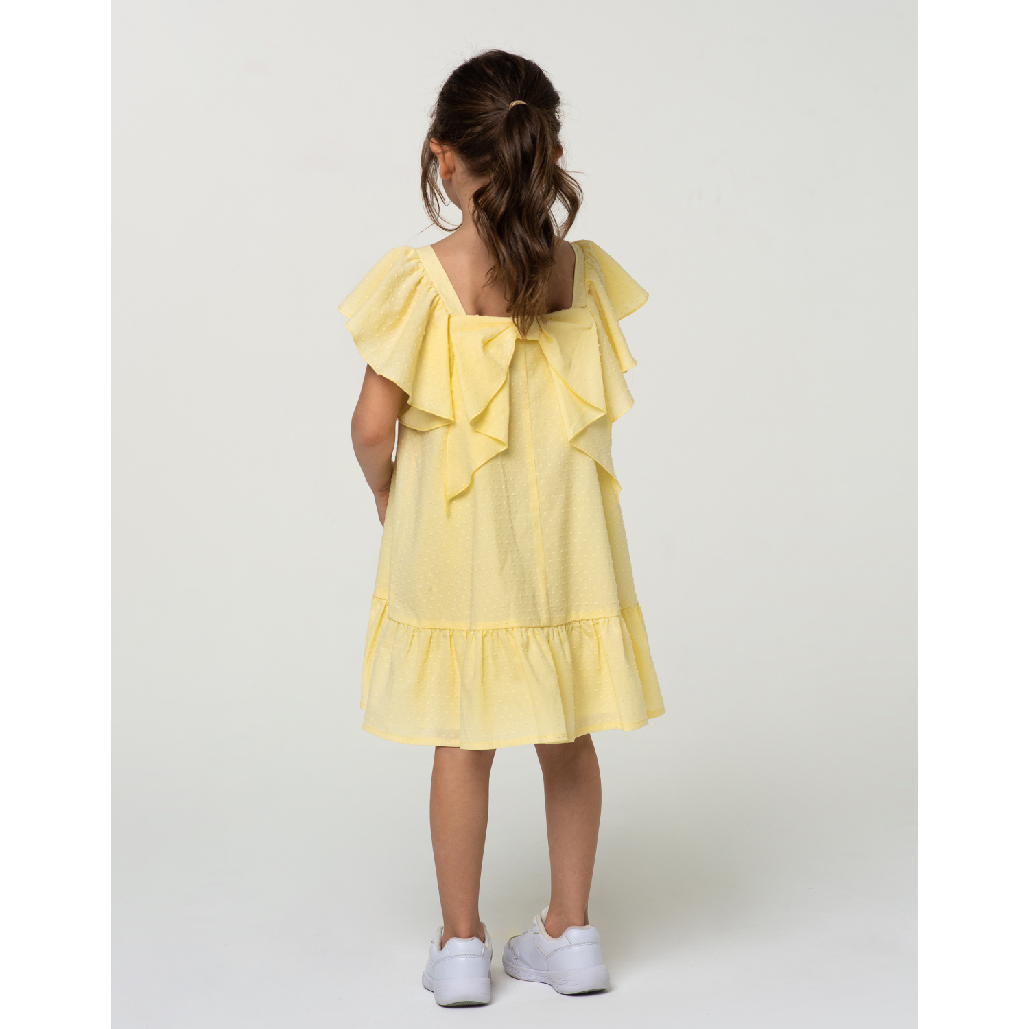 Платье LisaWeta D-064-23 желтый - фото 5