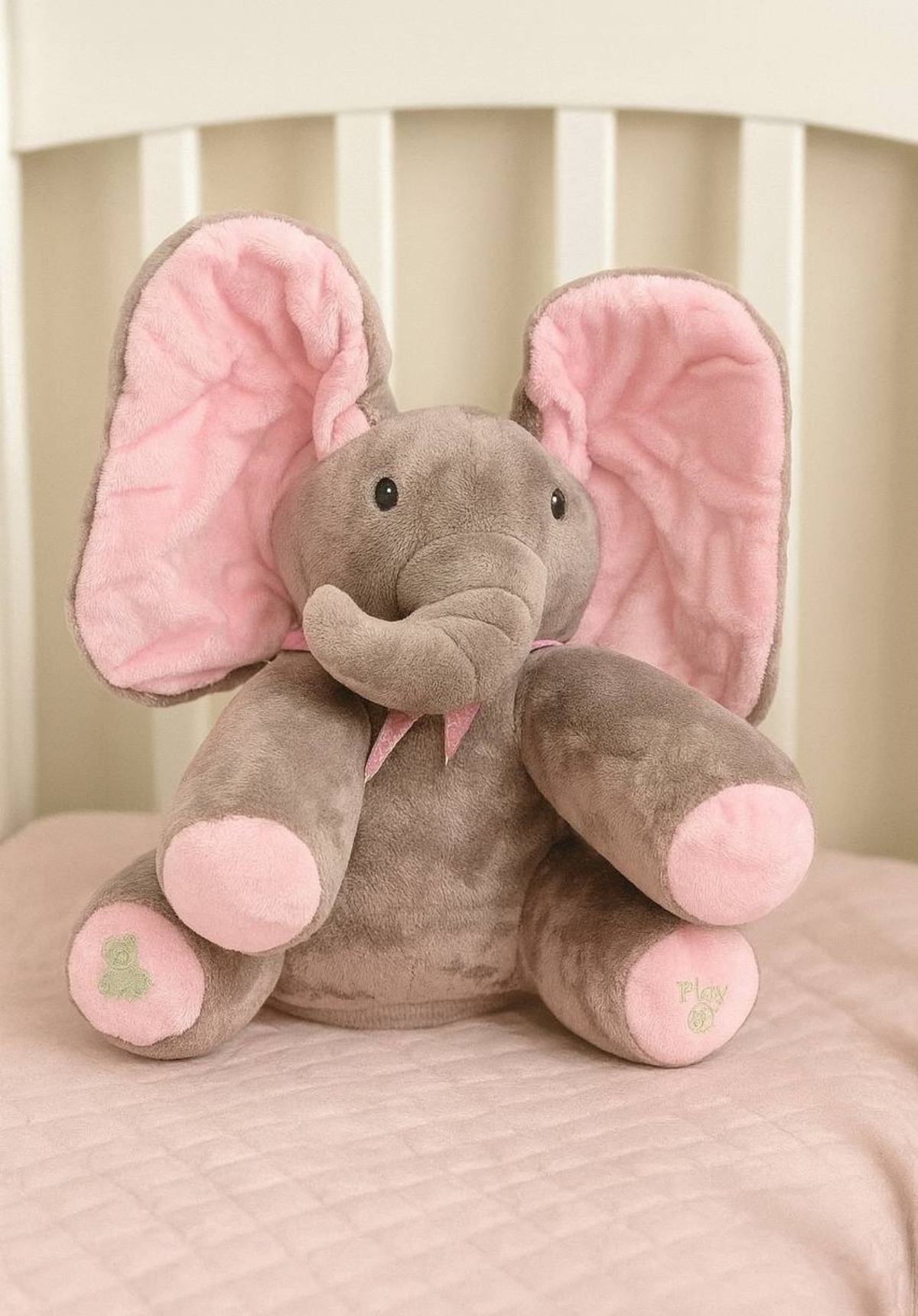 Мягкая игрушка BalaToys слон Музыкальный Интерактивный - фото 3