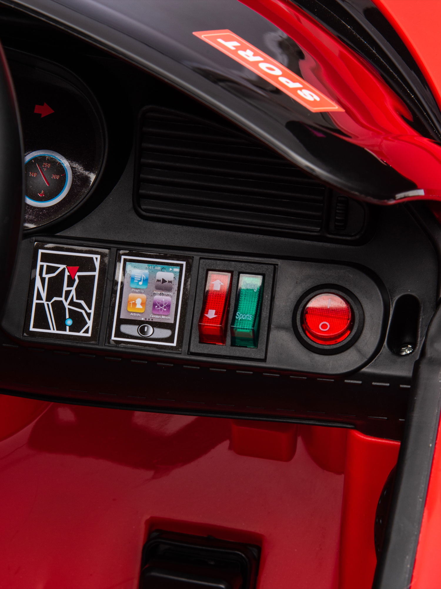 Электромобиль TOMMY Bugatti F-2 С пультом ДУ - фото 12