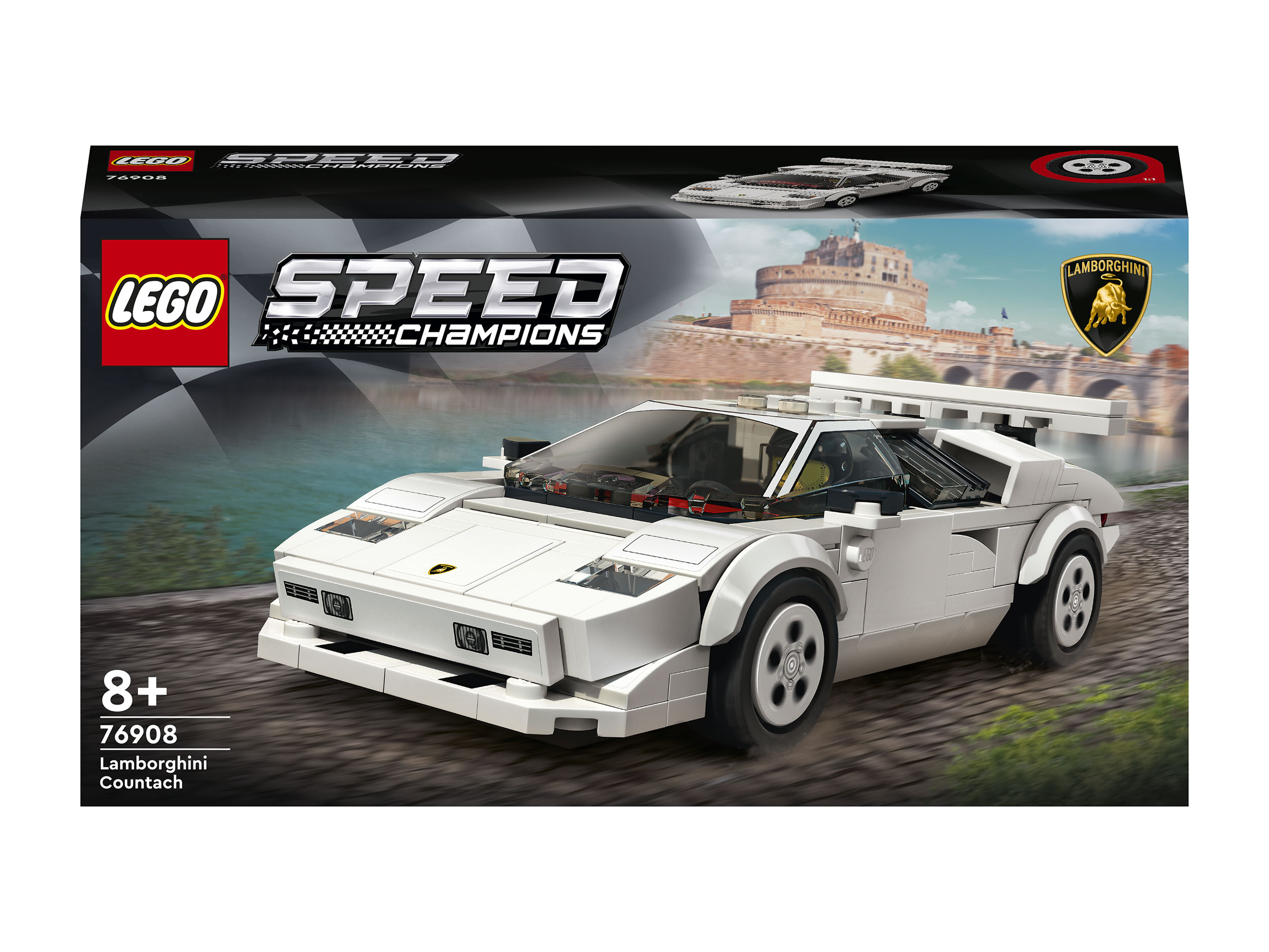 Конструктор LEGO Speed Champions Lamborghini Countach 262 дет. - фото 12