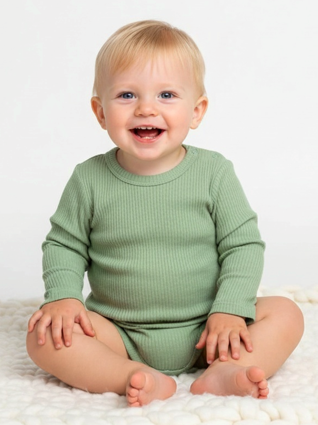 Боди Linas baby 1988-9_Зеленный - фото 1