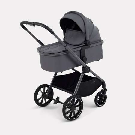 Коляска 3в1 MOWbaby Amber pro серый