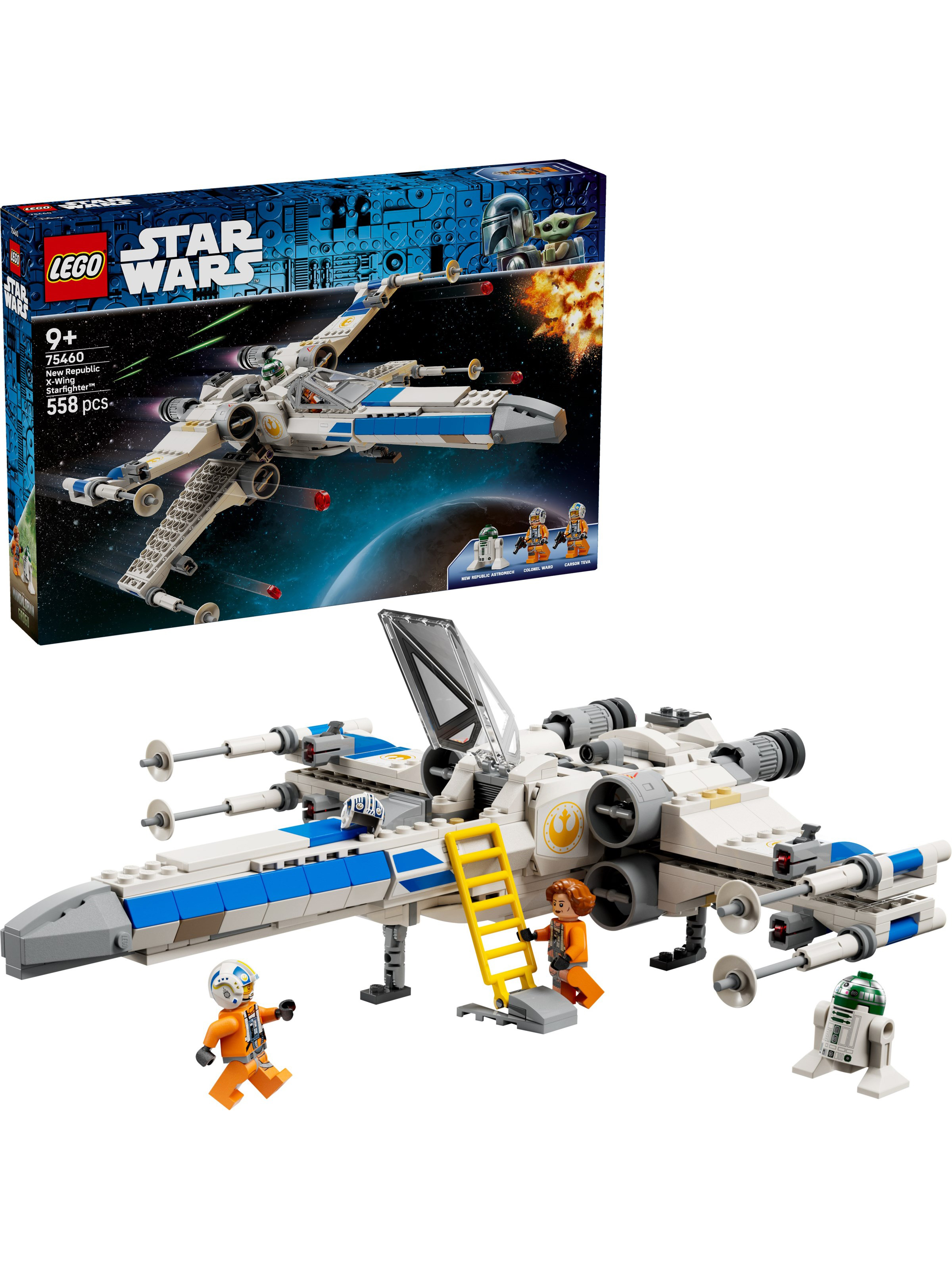 Конструктор LEGO Star Wars Истребитель X-Wing 558 дет. - фото 2