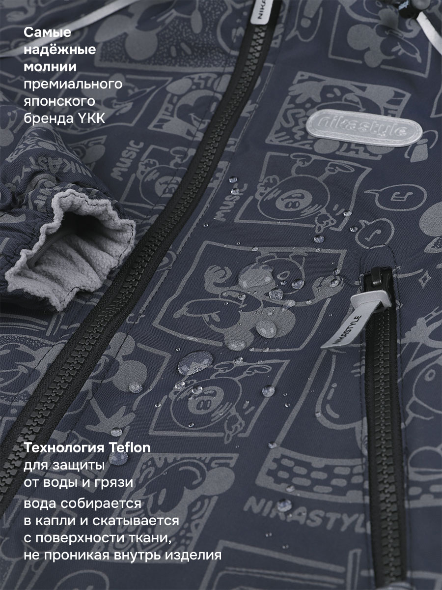 Ветровка NIKASTYLE 4л2326 антрацит - фото 7
