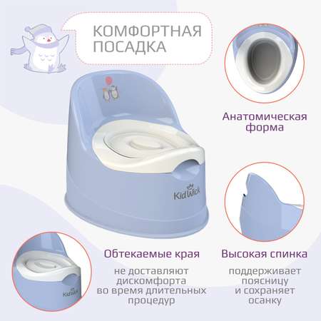 Горшок KidWick Атлант фиолетовый