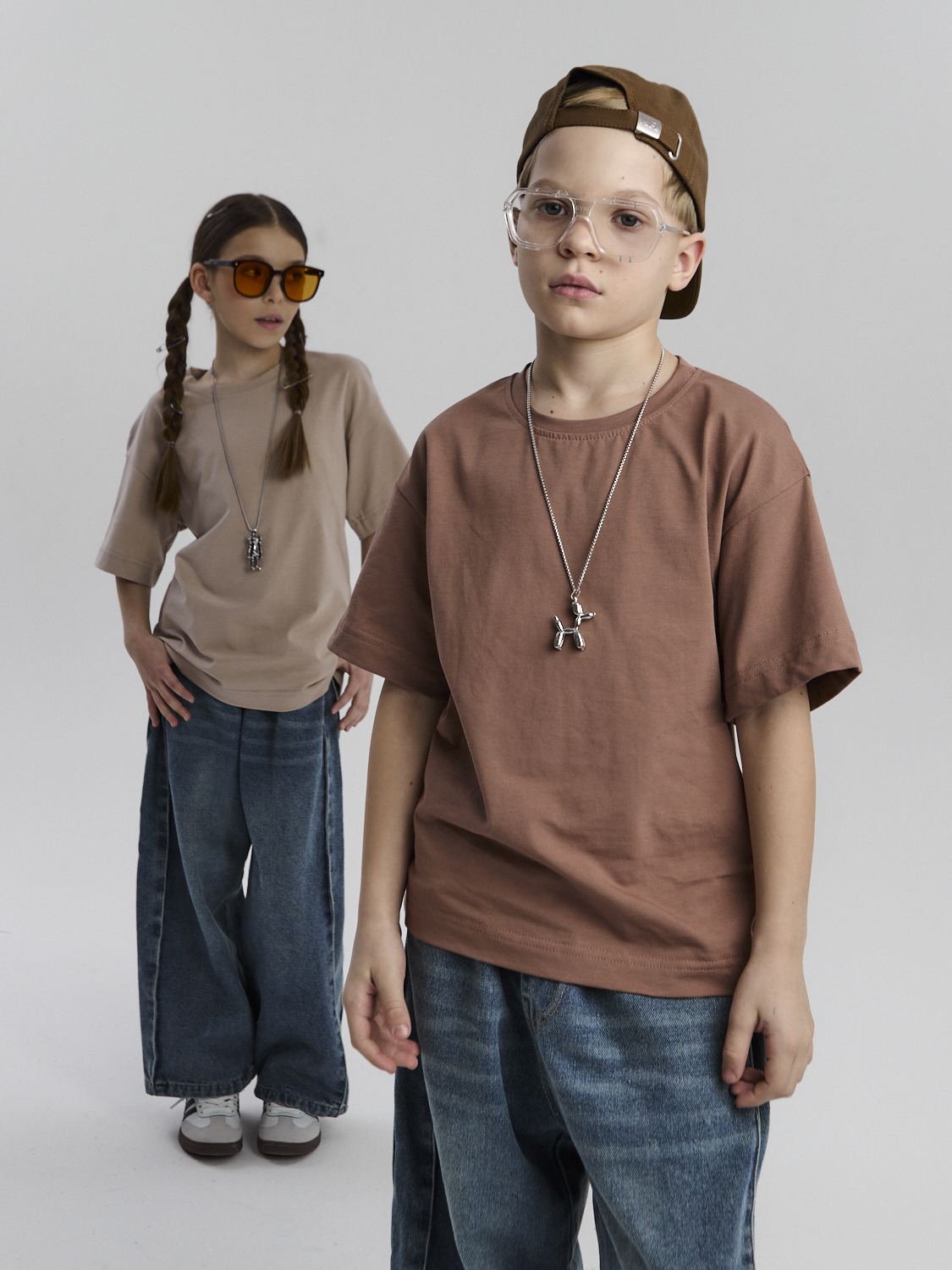 Футболка 2 шт Crimea Baby SET/mokko_brown - фото 3