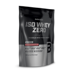 Сывороточный протеин изолят BiotechUSA Iso Whey Zero Black 500 г клубника