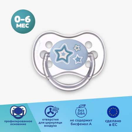 Пустышка Canpol Babies силикон анатомическая от 0 мес.