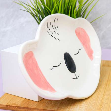 Тарелка керамическая iLikeGift Koala plate