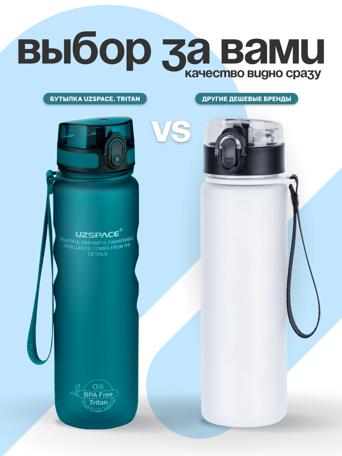 Бутылка UZSPACE 500 мл - фото 7