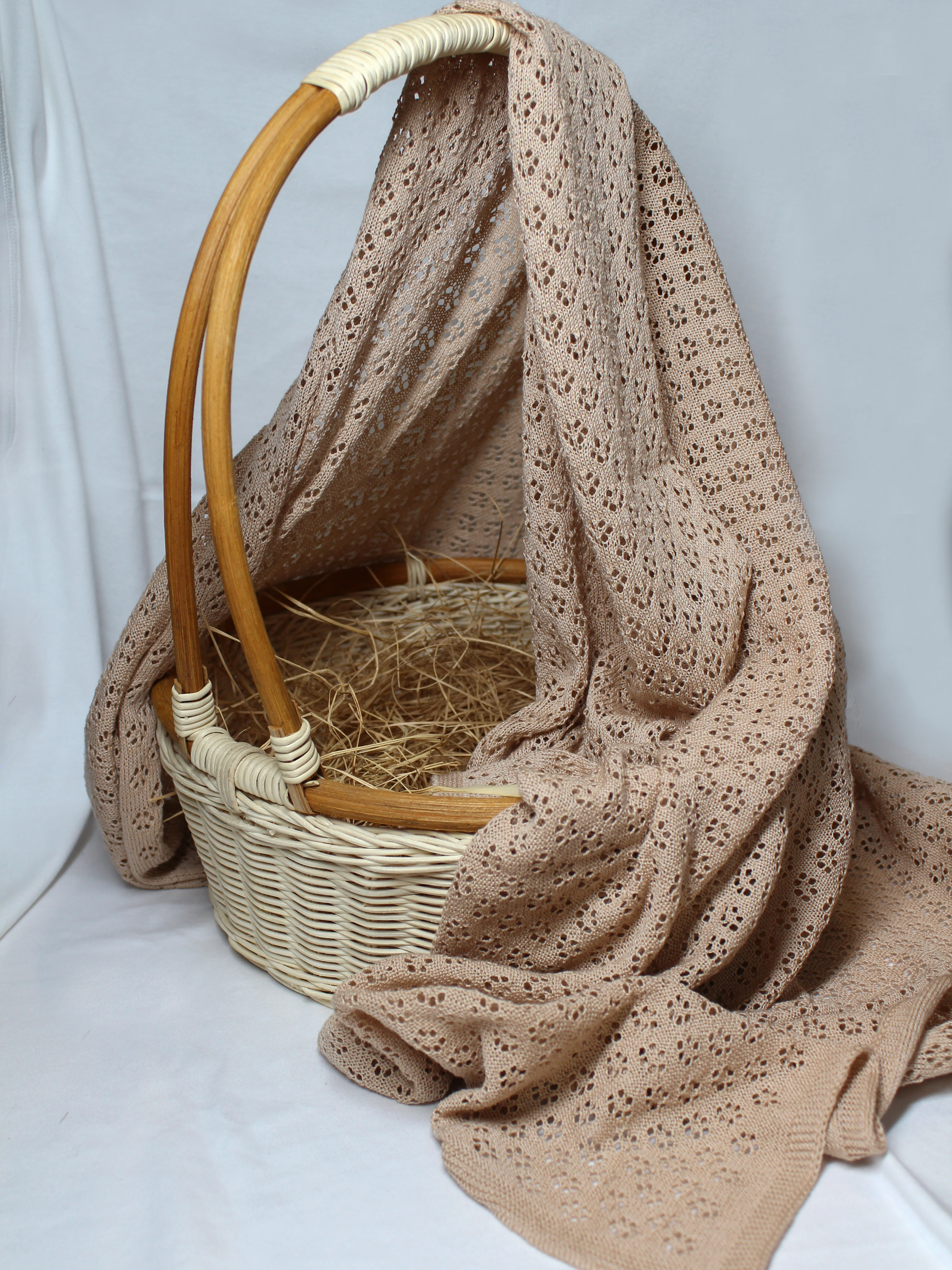 Плед RinaAmari Карамельное облачко 100 x 100 см хлопок - фото 3