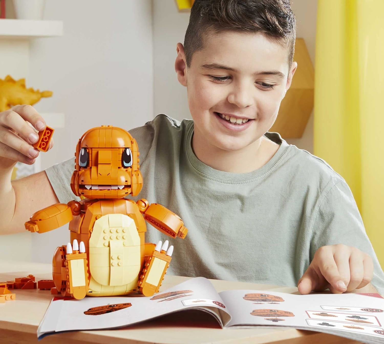 Конструктор Mega Construx Pokémon Jumbo Glumanda 750 дет. - фото 5