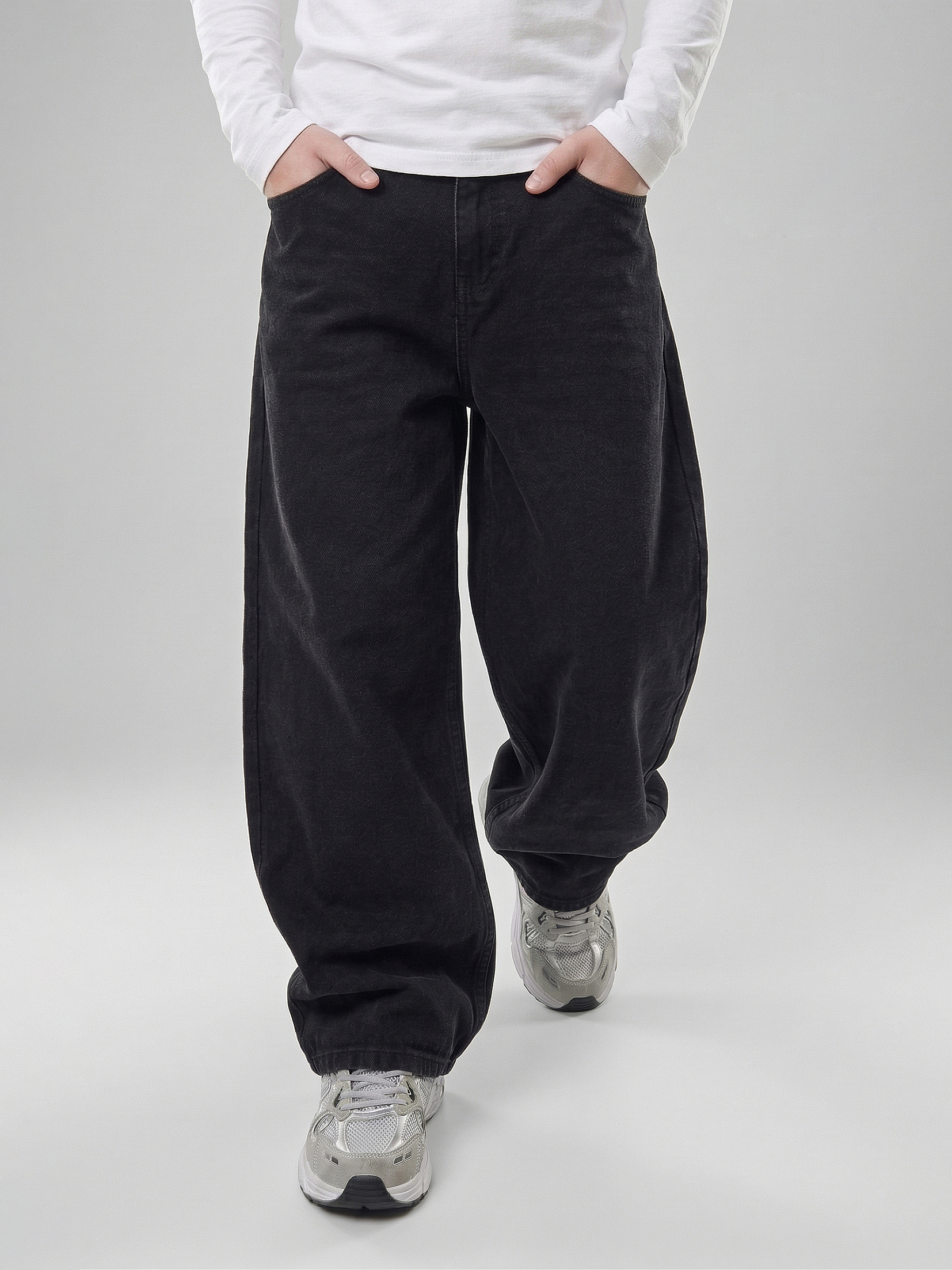 Изображение товара Широкие джинсы СИНИЙ МИР для мальчика модель 152