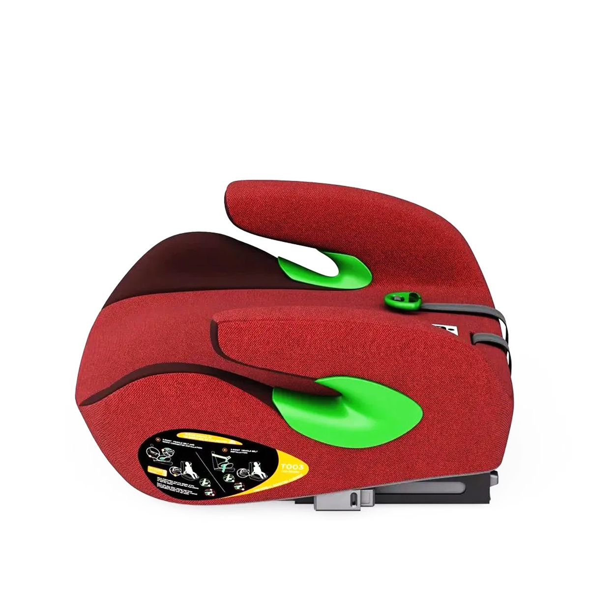 Автокресло KLEE Berg i-Size Isofix 2/3 (15-36 кг) красный - фото 3