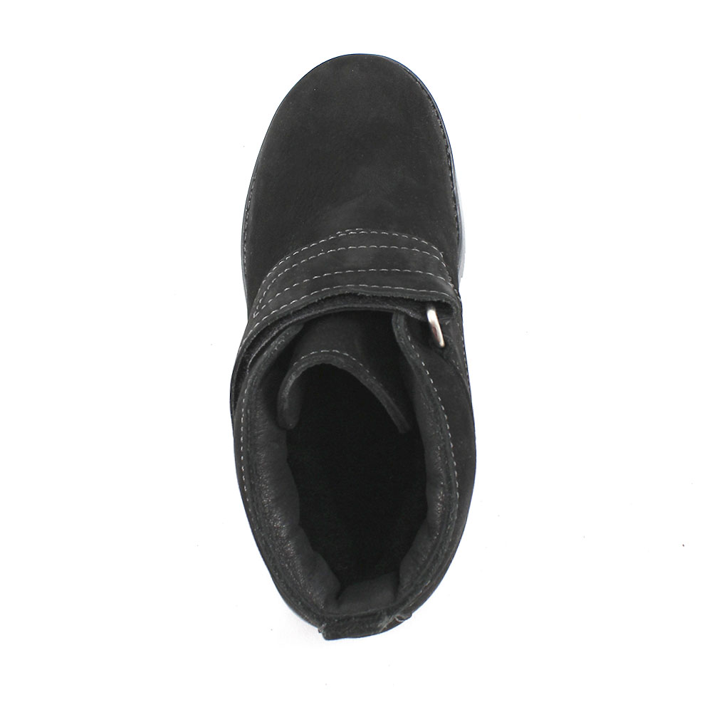 Ботинки Europen П-02-СВ EUROPEN Ботинки для мальчика,черный нубук - фото 3