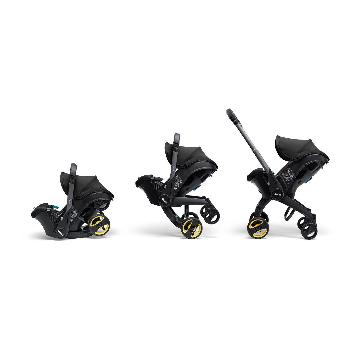 Коляска трансформер Doona i Nitro Black - фото 2