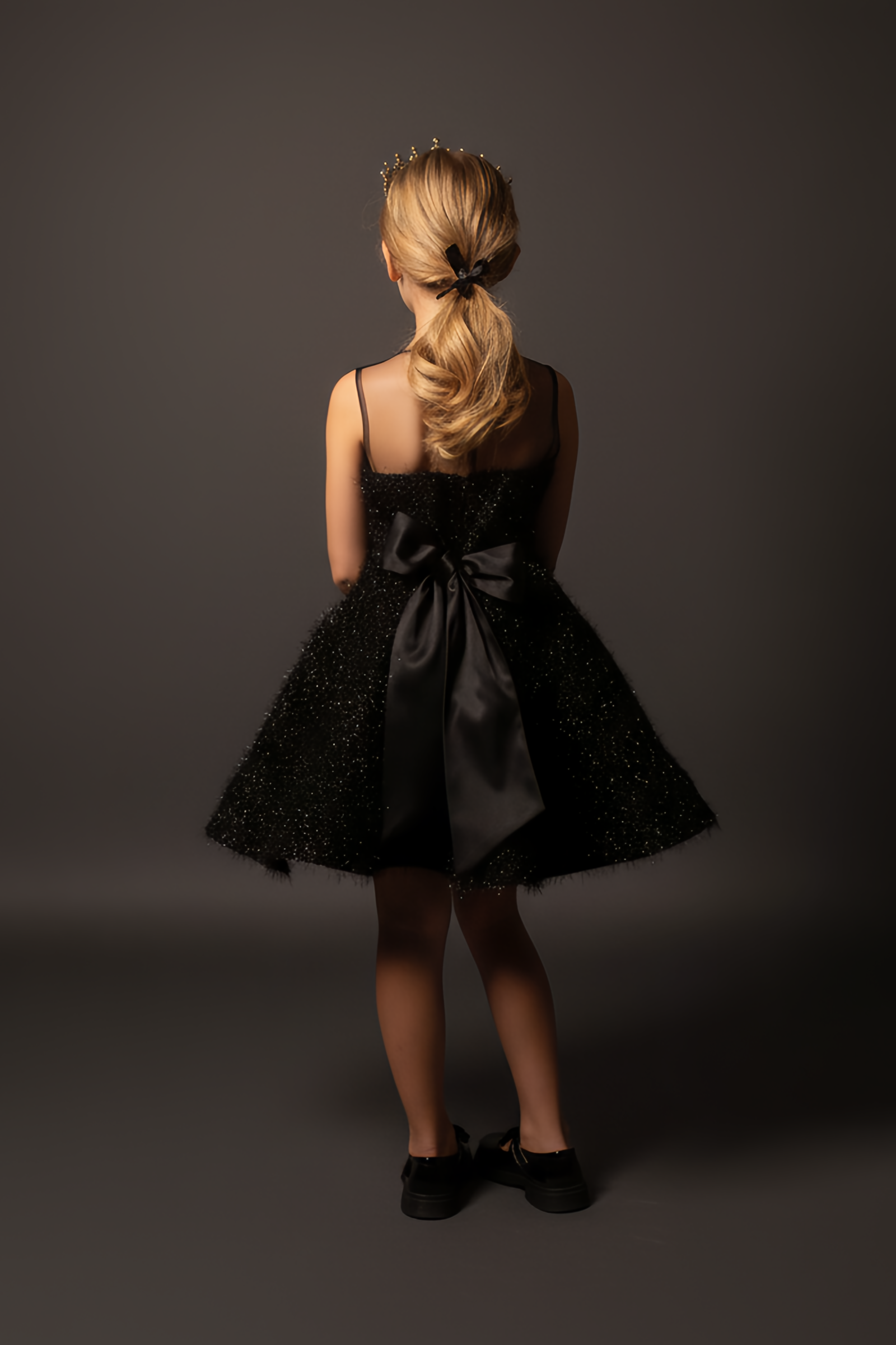 Платье Minilik Платье.Колокольчик.Черное - фото 3