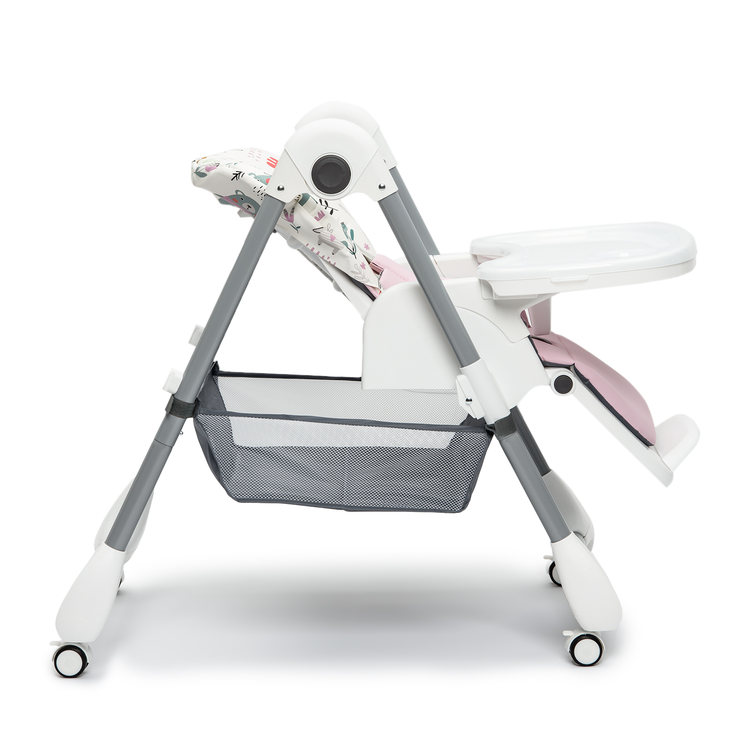 Стульчик для кормления BabyGo Pretty Friends New розовый - фото 12