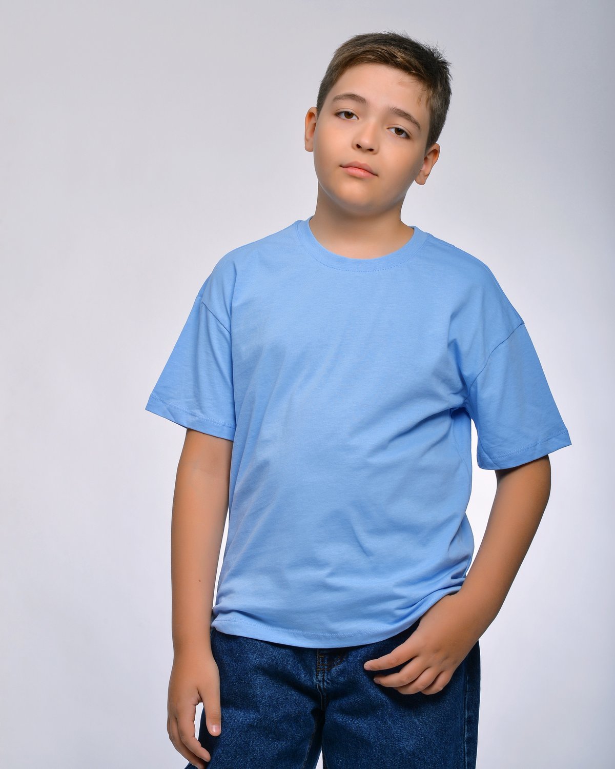 Изображение товара Футболка STELLA MODA 164 Оверсайз унисекс