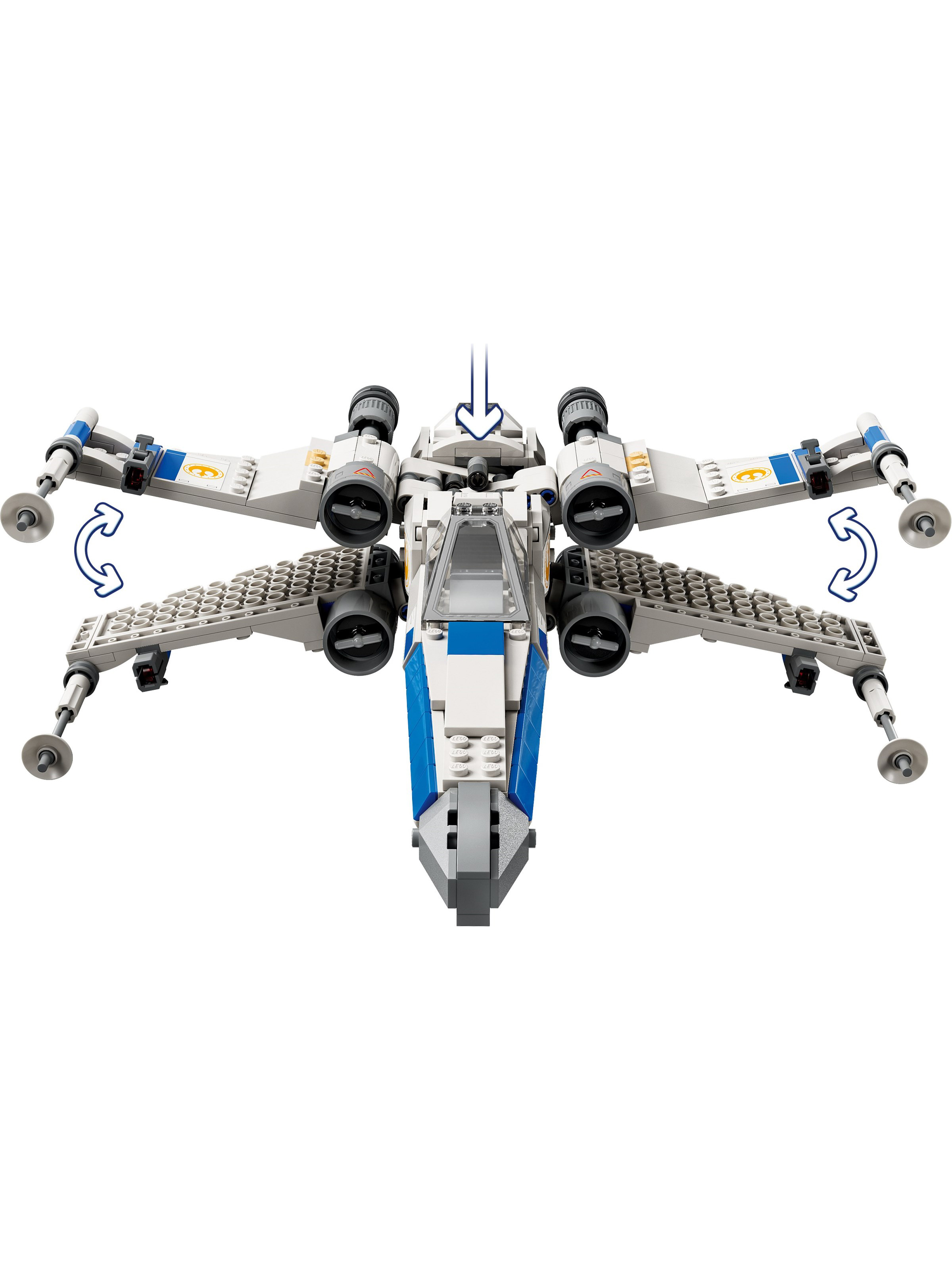 Конструктор LEGO Star Wars Истребитель X-Wing 558 дет. - фото 11