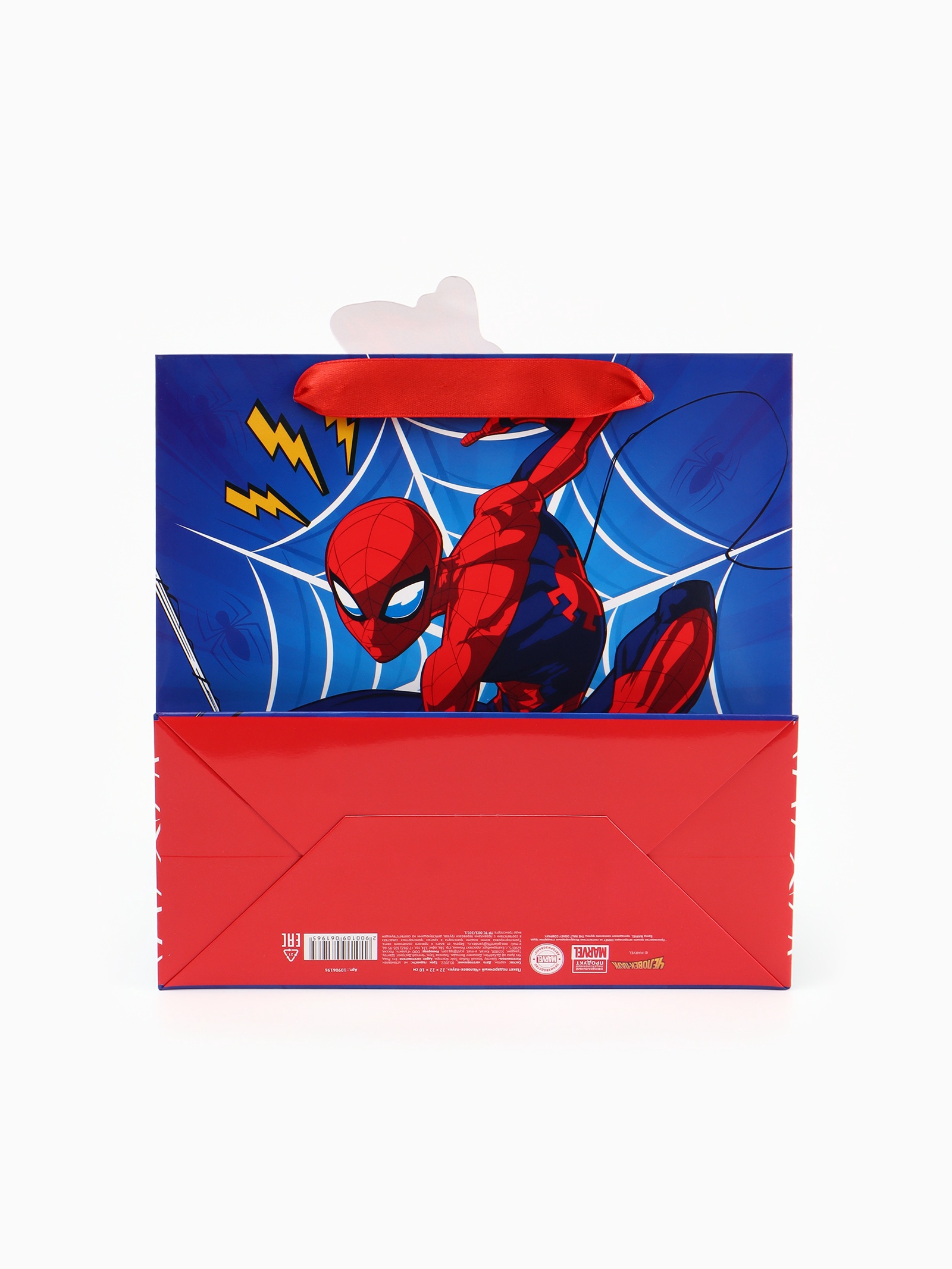 Пакет подарочный Marvel Супергерой 22 × 22 × 10 см - фото 6