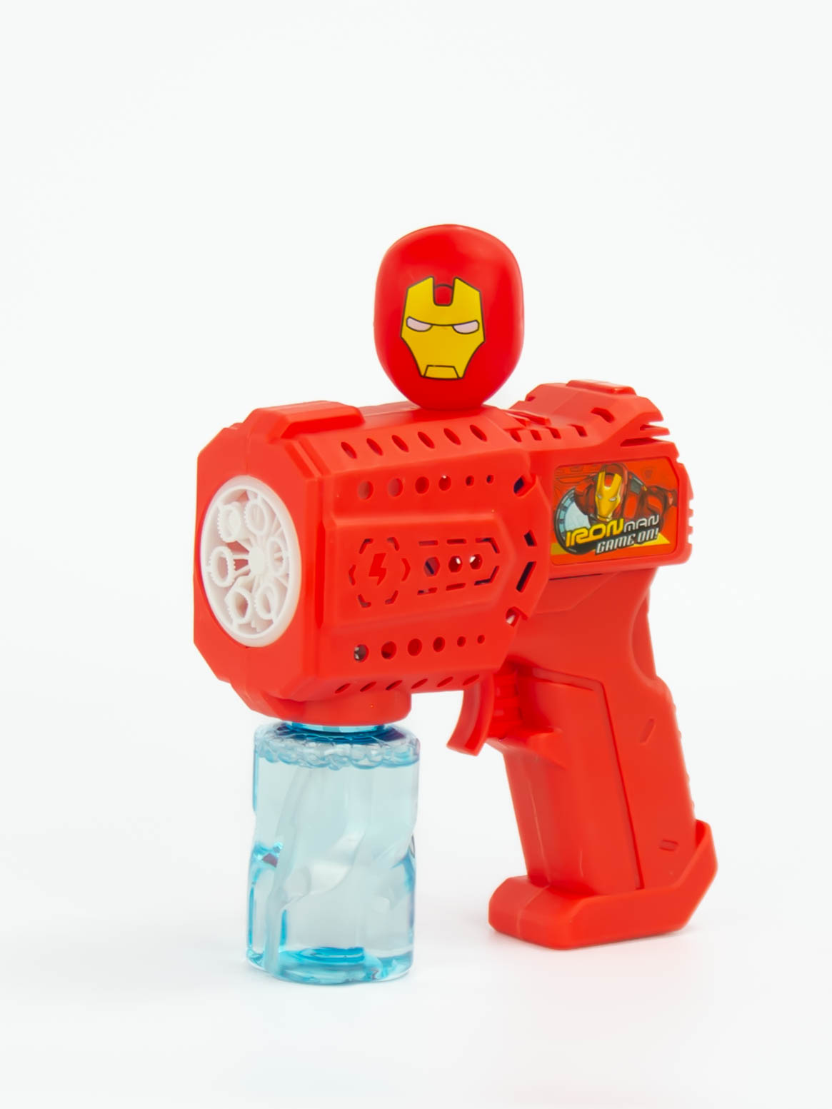 Генератор мыльных пузырей CASTLELADY Пистолет Железный человек - фото 1