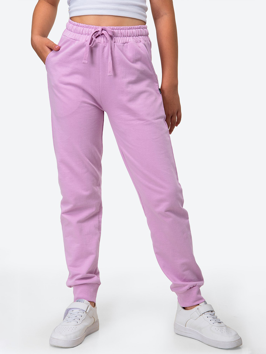 Брюки HappyFox HFTAK4415лиловый - фото 1
