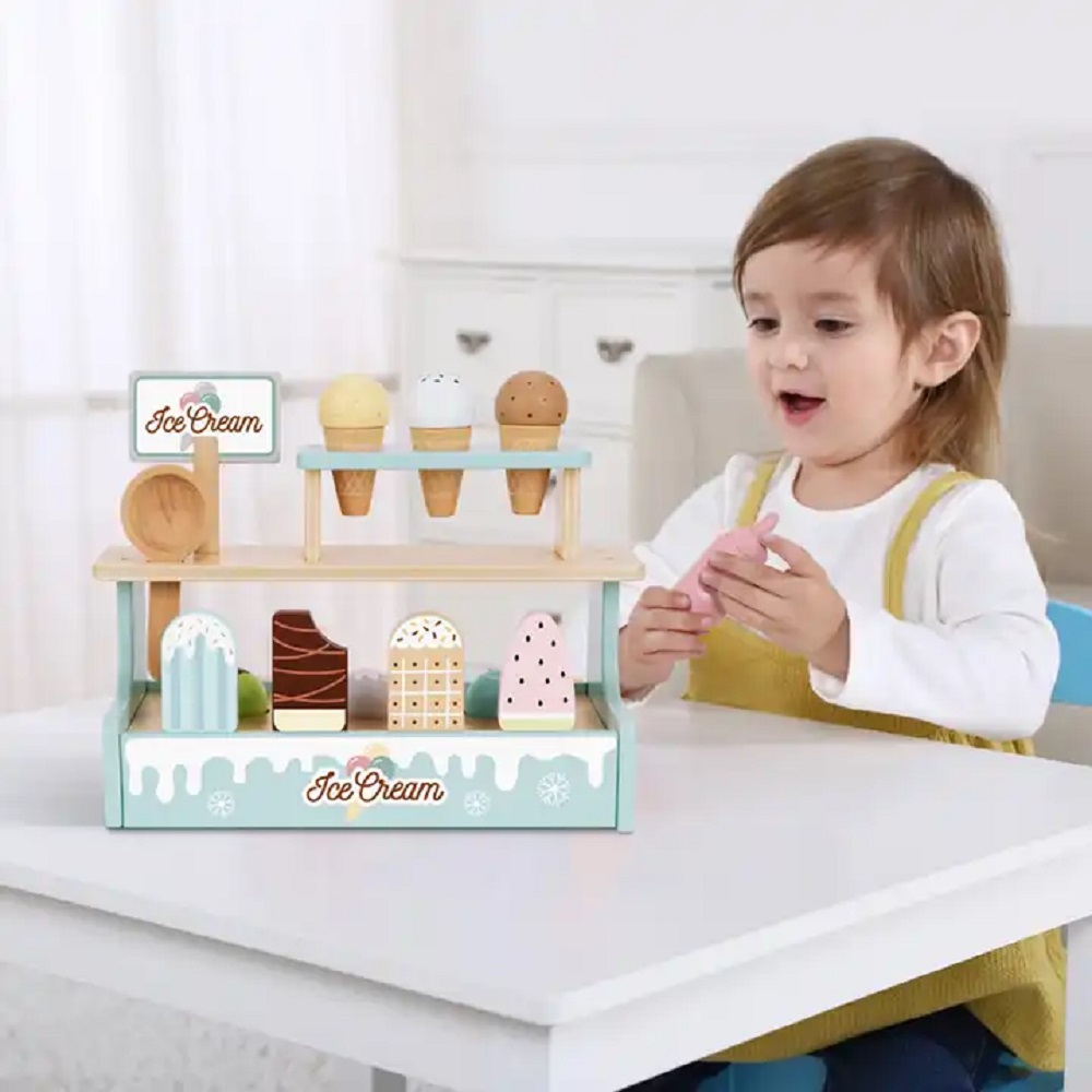Игровой набор Tooky Toy прилавок, продукты - фото 3