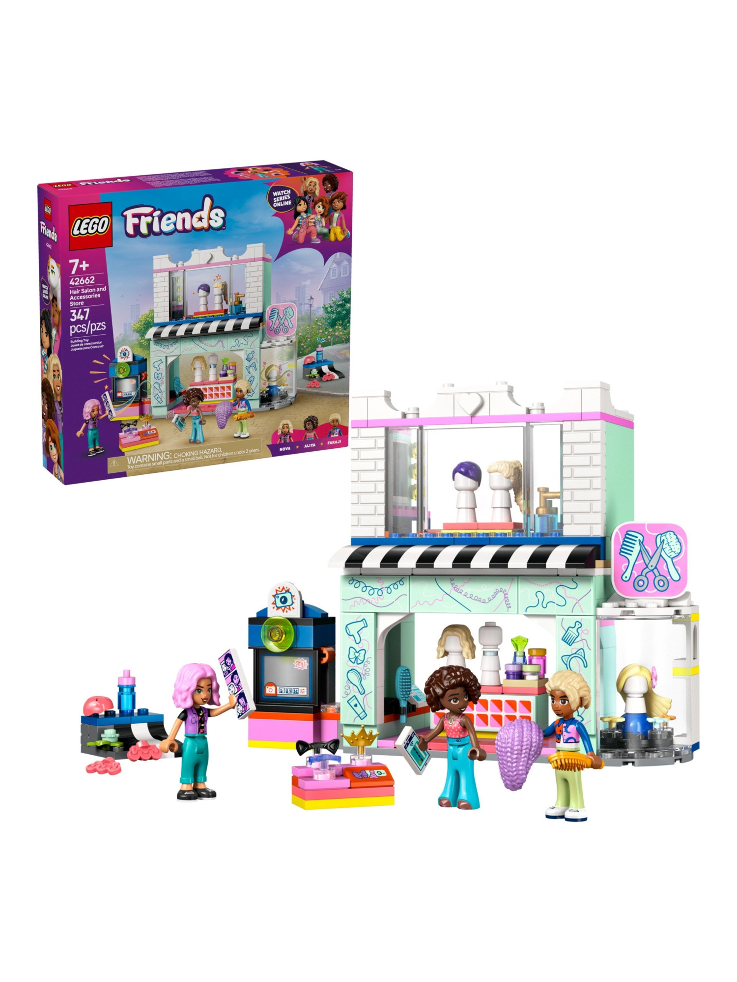 Конструктор LEGO Friends Парикмахерская 347 дет. - фото 2