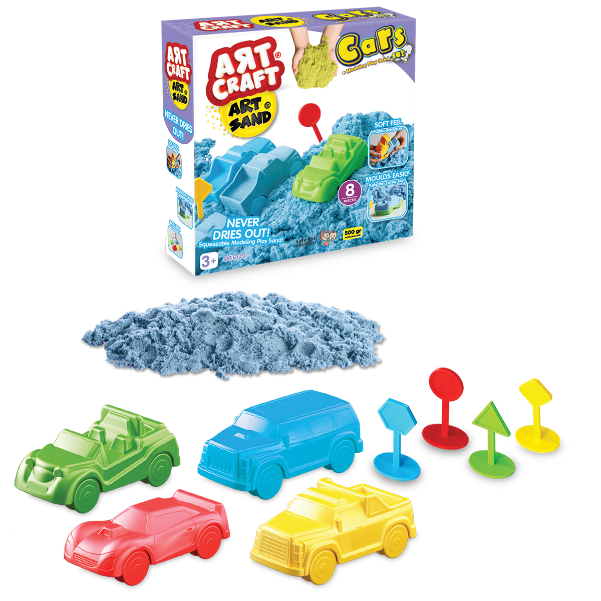 Кинетический песок ART SAND - фото 1